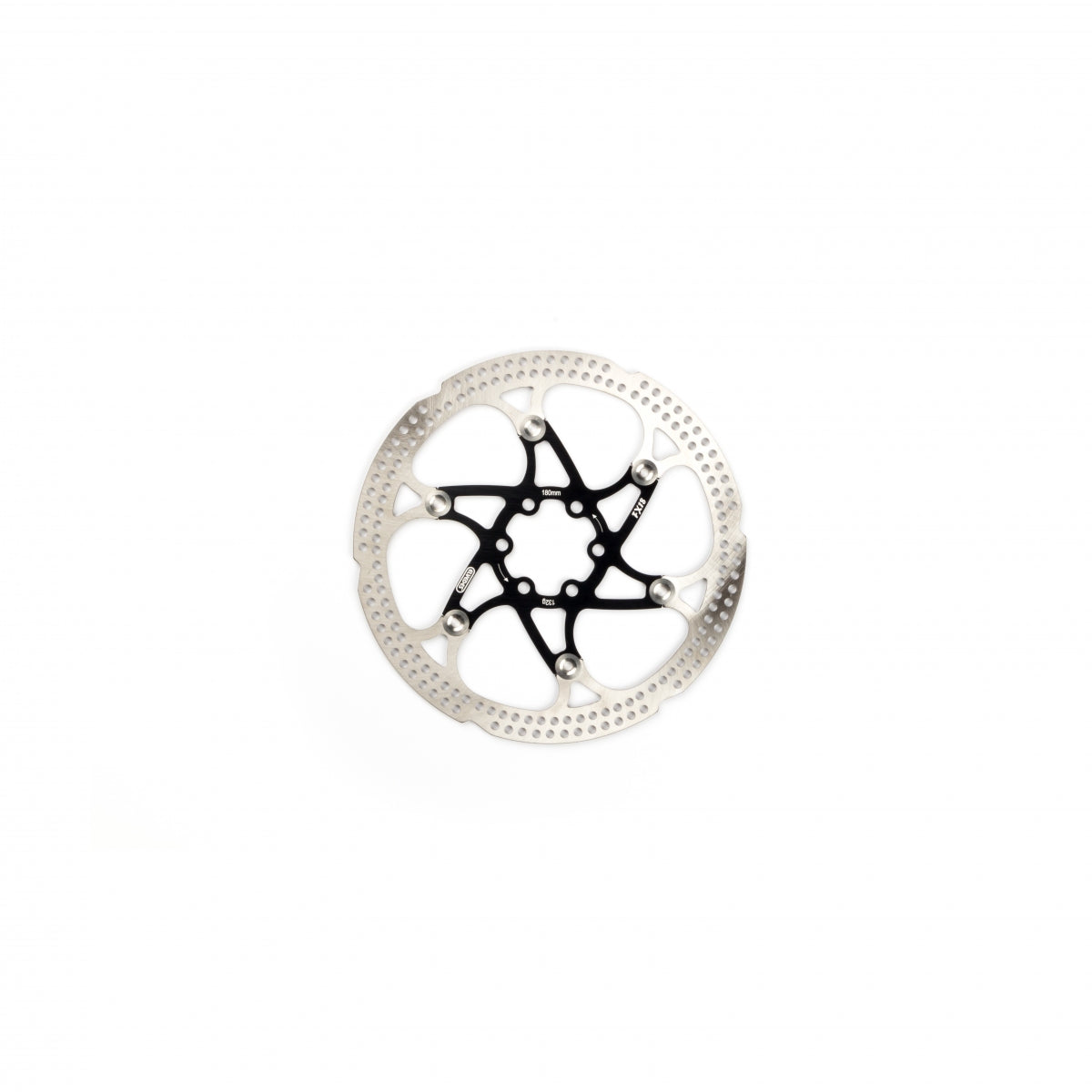 Disque de frein VTT 6 trous brake 180mm argent marque Newton - Pièce Disque de frein VTT 6 trous brake 180mm argent marque Newton - Pièce