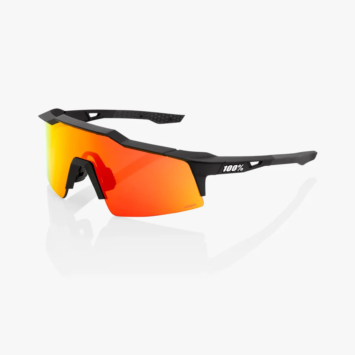 Speedcraft Soft Tact Stone Gray / HiPER Crimson SIlver mirror Lens