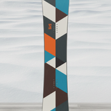 Snowboard twin-tip tout-terrain léger