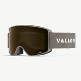 Crossroads™ – Sand-Copper ski goggles with additional lens