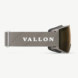Crossroads™ – Sand-Copper ski goggles with additional lens