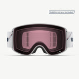 Crossroads™ – Sand-Copper ski goggles with additional lens