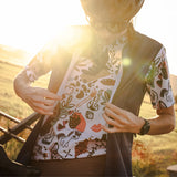 Maillot vélo femme BRAVA Mesh manches courtes