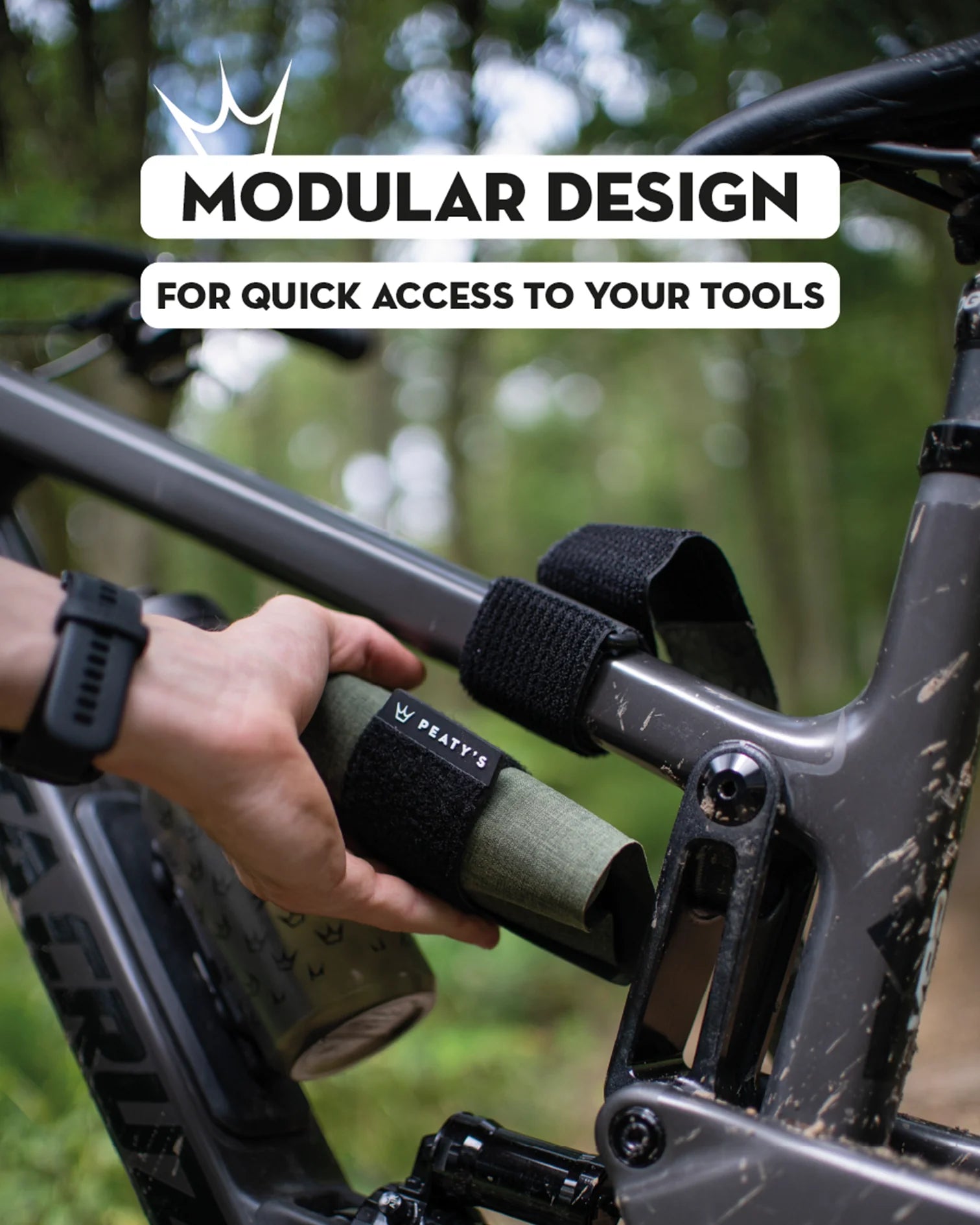 SAC À OUTILS ENROULABLE HOLDFAST – Epic Bike Store