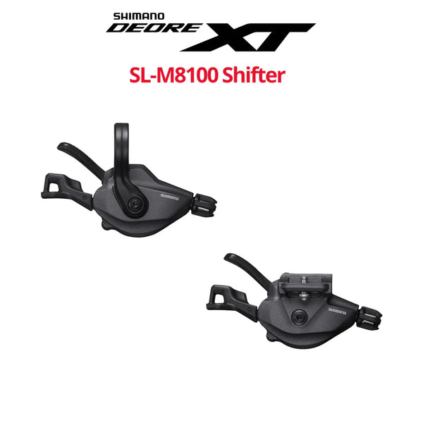 Shimano XT SL-M8100-IL Right I-Spec EV 12-Speed Shifter, Black