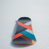 Snowboard directionnel freestyle accroche précis