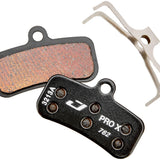Shimano M820 brake pads, Jagwire Pro Extreme, metal