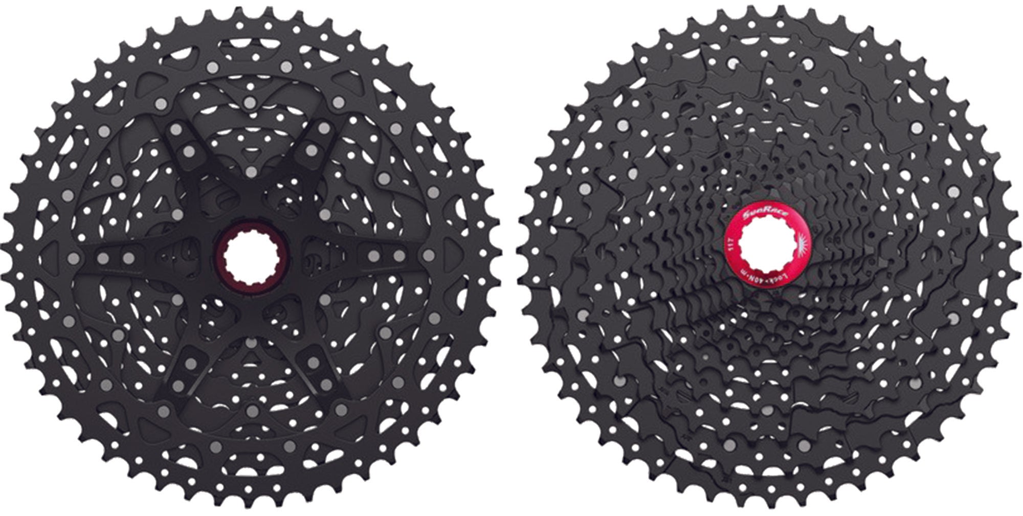 Sunrace CSMZ800 Cassette – 12-Speed 11-51T, HG Freehub Compatible