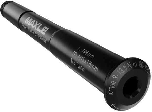 MAXLE STEALTH FRONT WHEEL AXLE - 15 X 100 MM / L: 148 MM (MOUNTAIN)