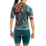 Maillot vélo femme BRAVA sans fermeture éclair